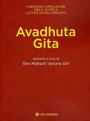 cover image of Avadhuta Gita